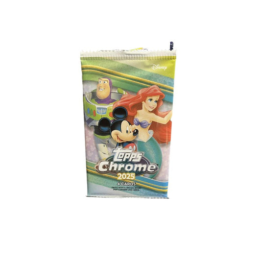 2025 Topps Chrome® Disney - Mega Boks Enkel Pakke