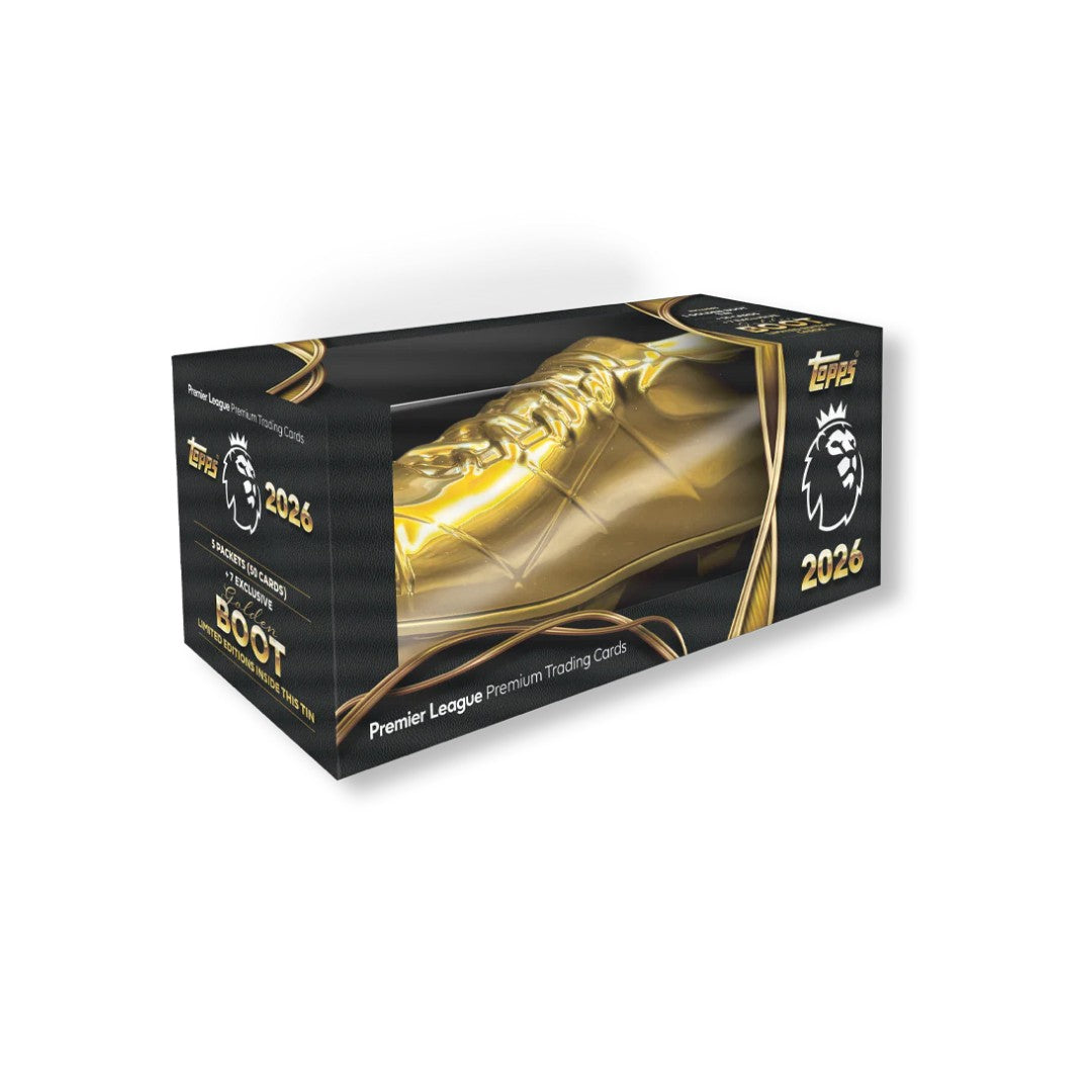 Topps Premier League 2026 Golden Boot Tin