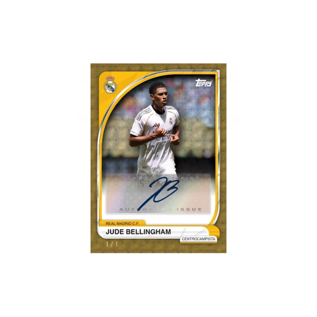 2025-26 Topps Real Madrid Collectors Tin (Live)