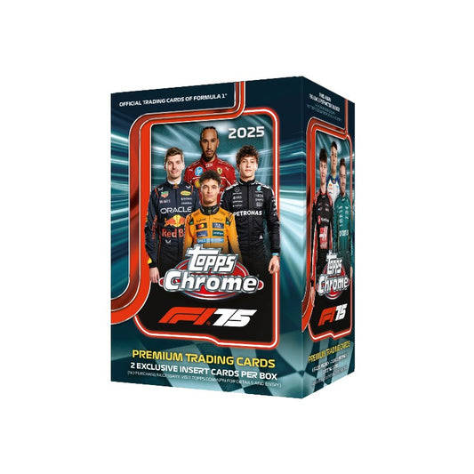 Forhåndssalg 22.01 - Topps Formula 1 Chrome 2025 Blaster Boks