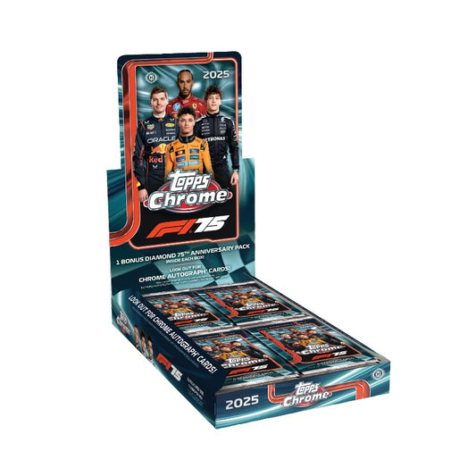 Forhåndssalg 22.01 - Topps Formula One Chrome 2025 Hobby Boks