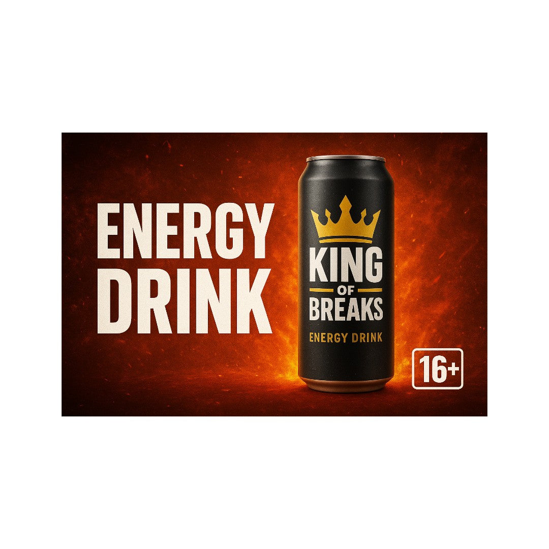 King of Breaks - Energi Drikk (16+ Aldersgrense)