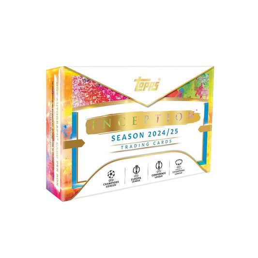 Break #503 - 24/25 Topps® Inception UEFA Club Competitions - Hobby Boks