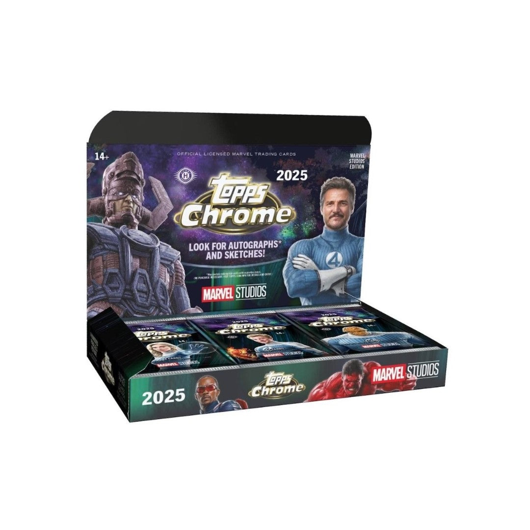 Topps Marvel Cinema Chrome 2025 Hobby Boks (LIVE)