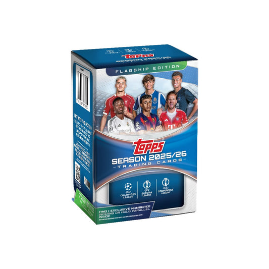 2025-26 Topps UEFA Club Competitions - Blaster Boks -  Forhåndssalg 15.01