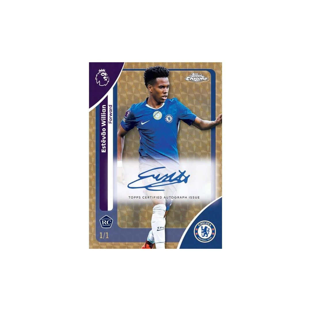2026 Topps Chrome® Premier League Hobby Boks