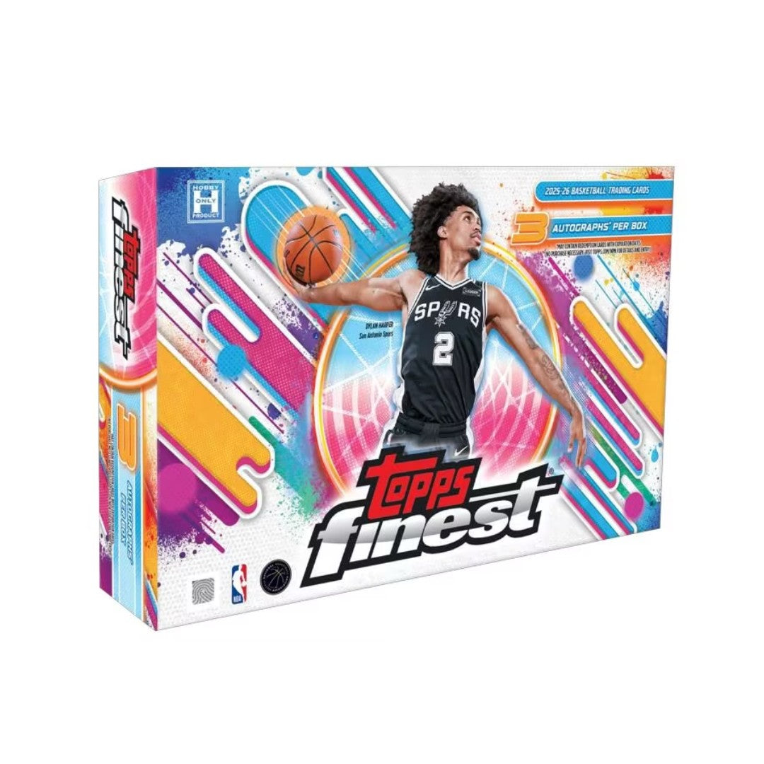 Break #669 - 2025/26 Topps Finest Basketball - Breaker's Delight Boks