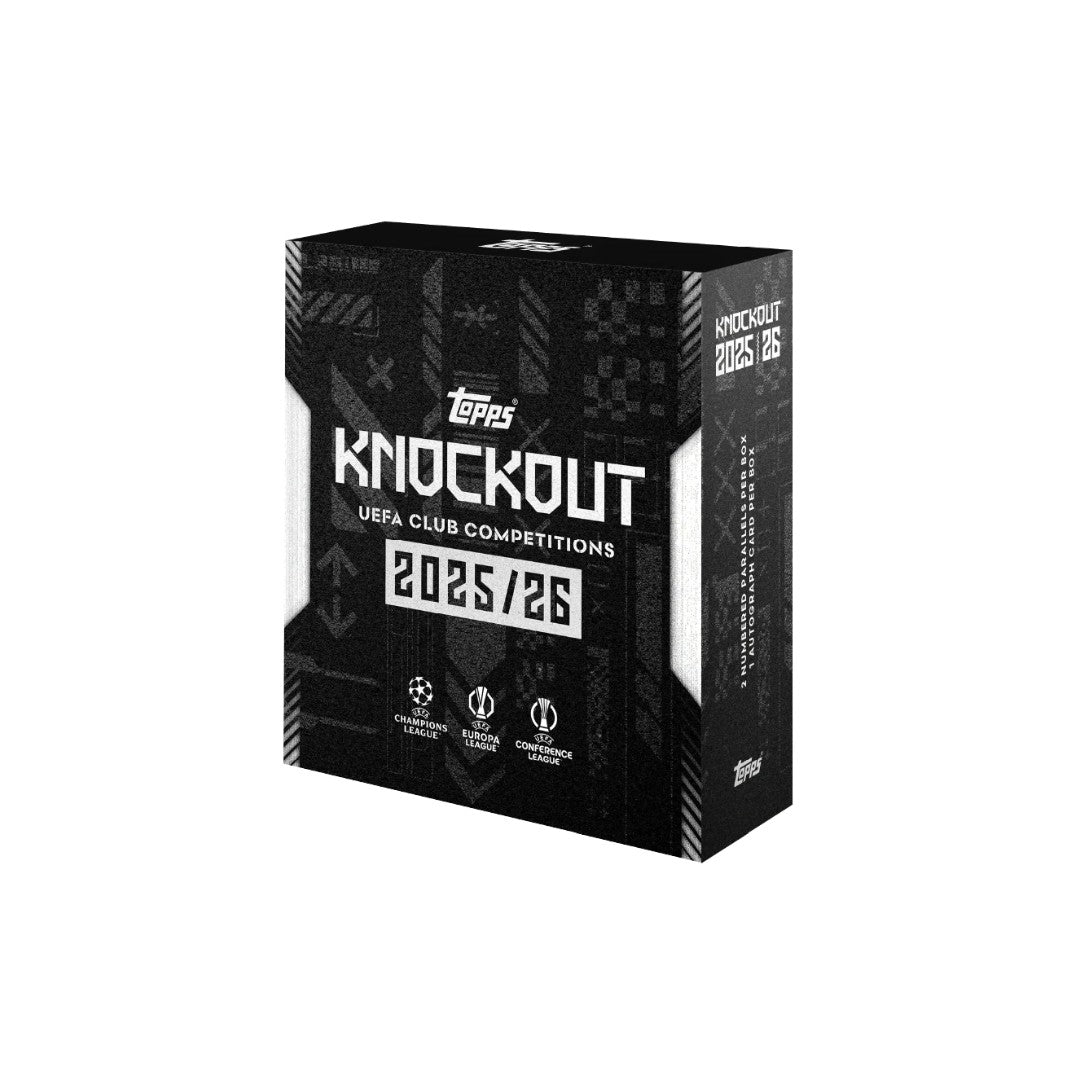 Topps UEFA Club Competitions Knockout 2025/26 - Kommer i slutten av Mars