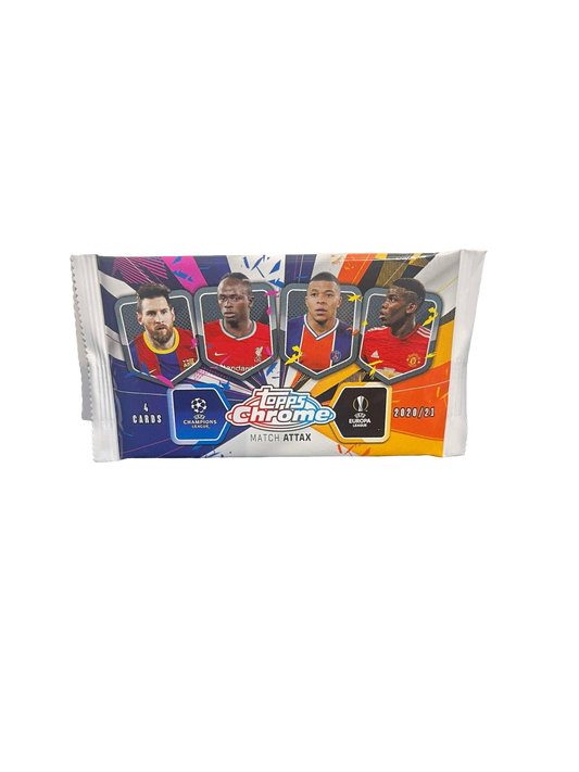 20/21 Topps Chrome UEFA Champions League Match Attax Pakke