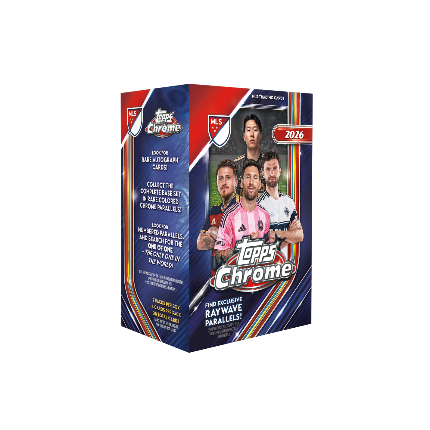 Topps MLS Chrome 2026 - Blaster Boks (Forhåndsbestilling)
