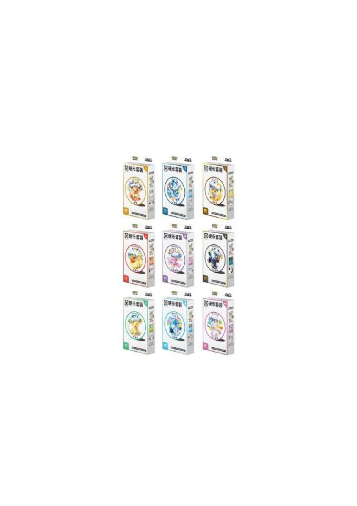 Pokémon TCG: Evolutions Coin Set (Kinesisk)