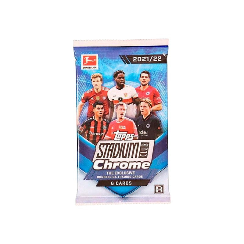 2021-22 Topps Stadium Club Chrome Bundesliga Hobby Pakke