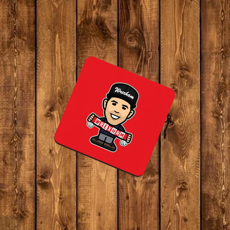 Rob McElhenney Coaster - Wrexham