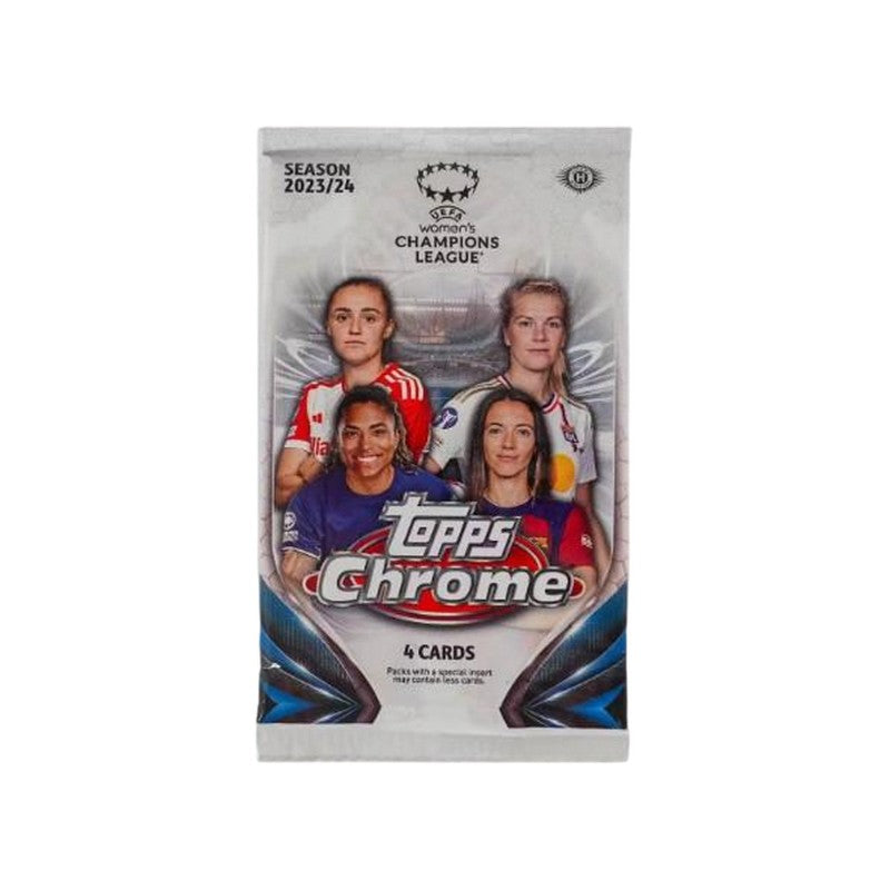 23/24 Topps Chrome UEFA Women's Champions League Løs Pakke