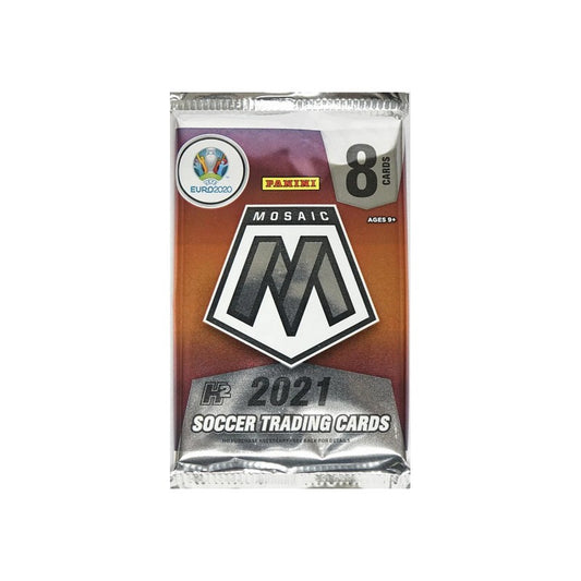 2021 Panini Soccer Mosaic Euro H2 Hobby Løs Pakke