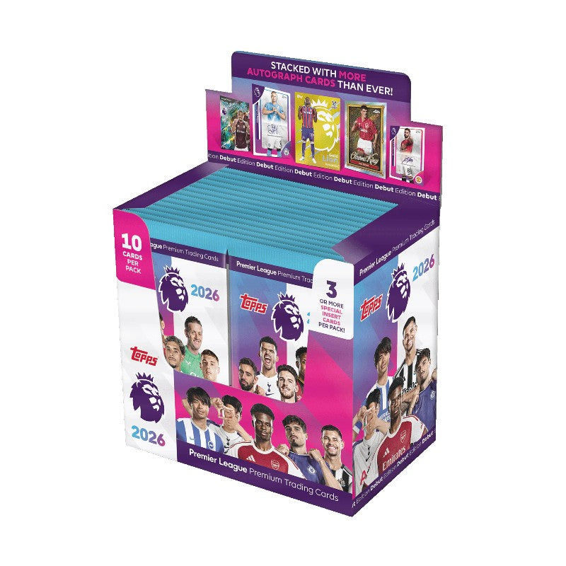 Topps Premier League 2026 Display Boks