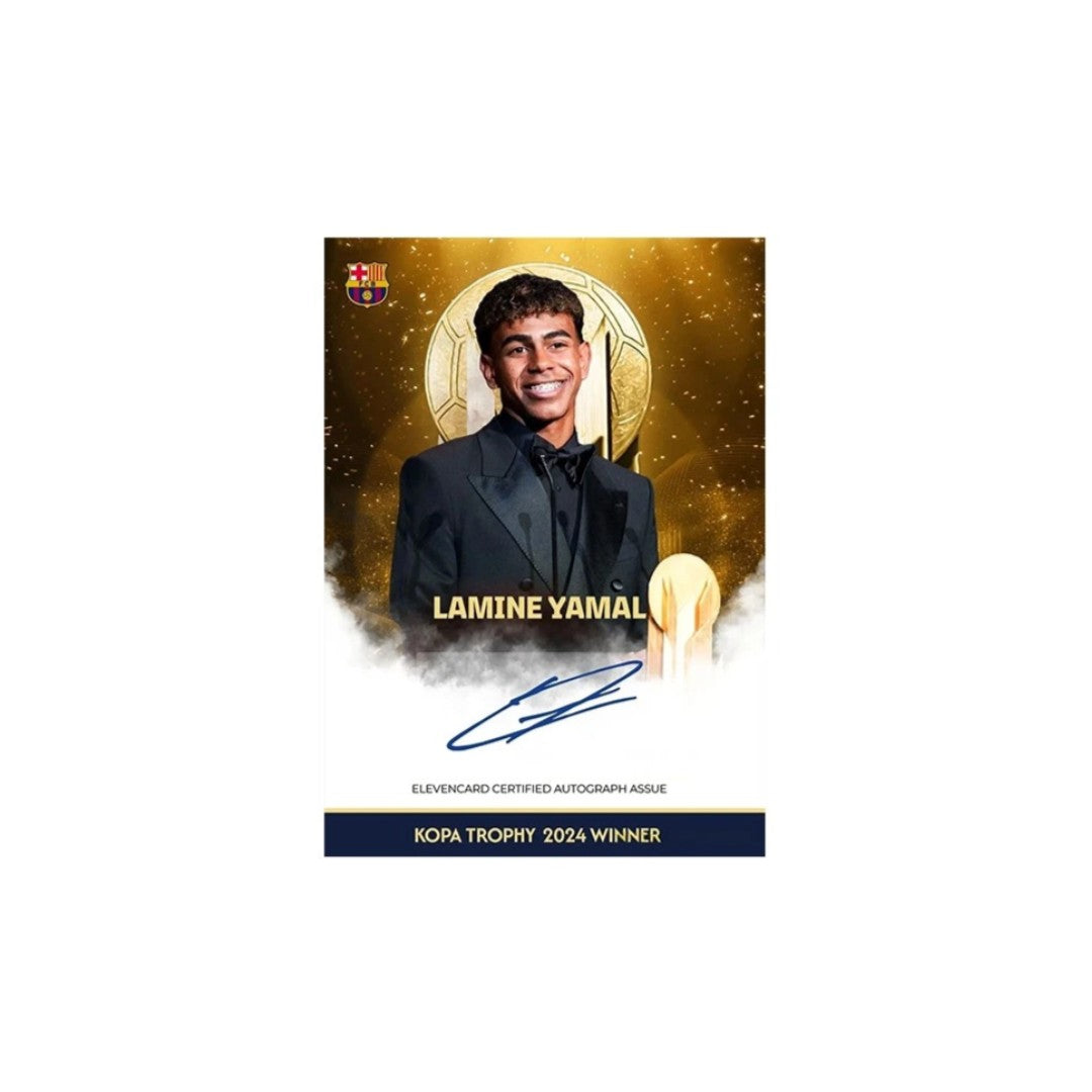 Eleven Card FC Barcelona Team Set 24/25 Hobby Boks Pakke