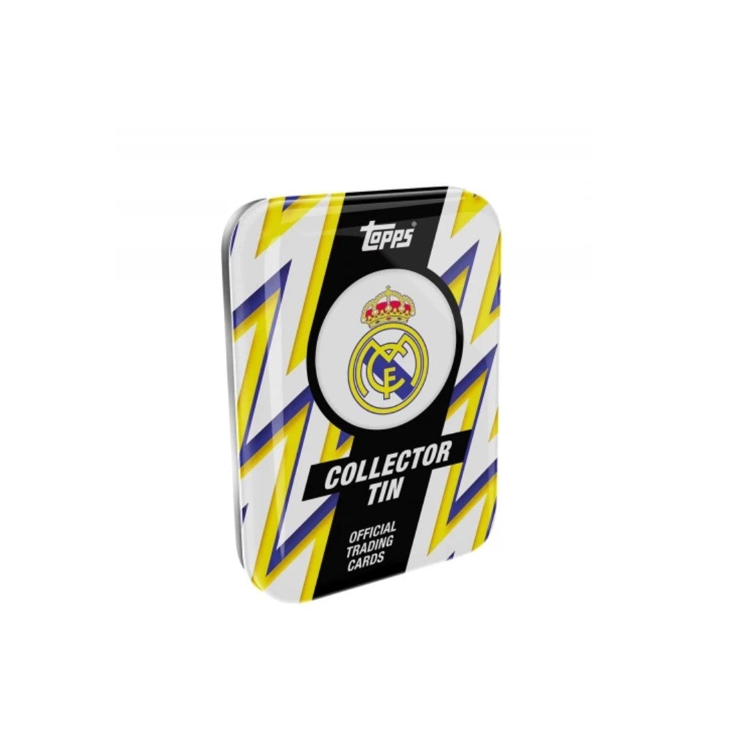 2025-26 Topps Real Madrid Collectors Tin (Live)