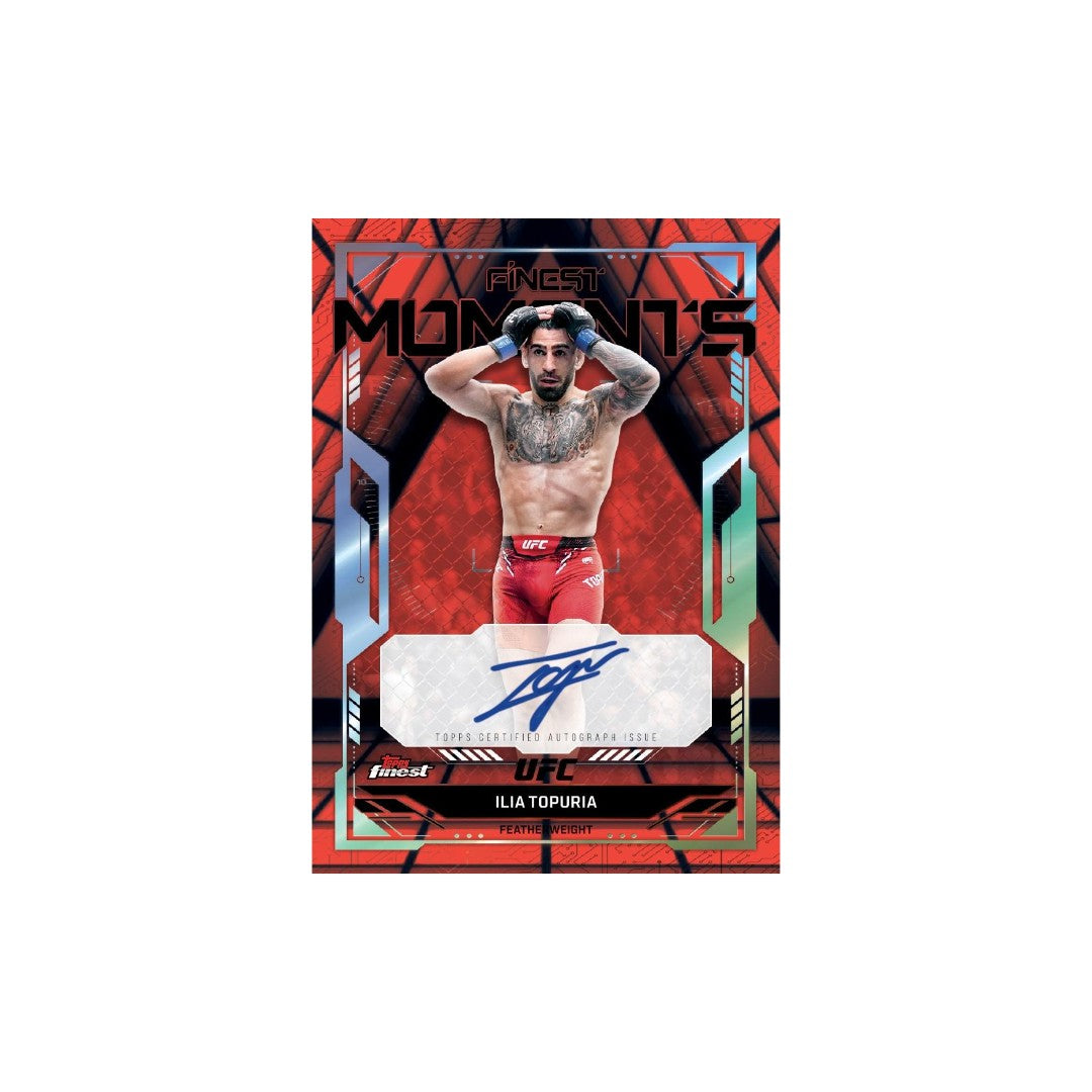 2025 Topps Finest UFC Hobby Boks (Live)