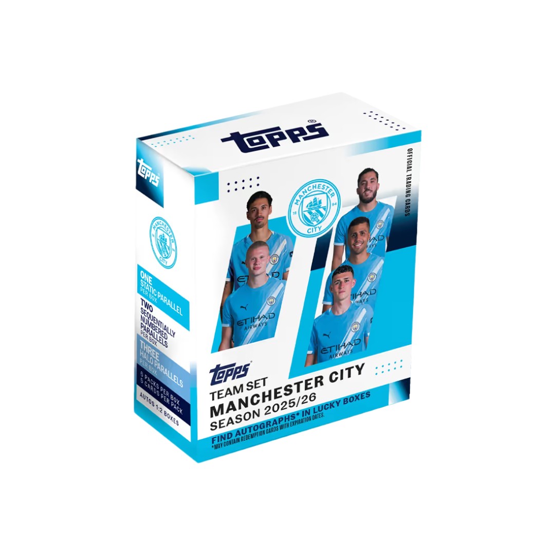 Topps Manchester City Team Set 25/26 Boks