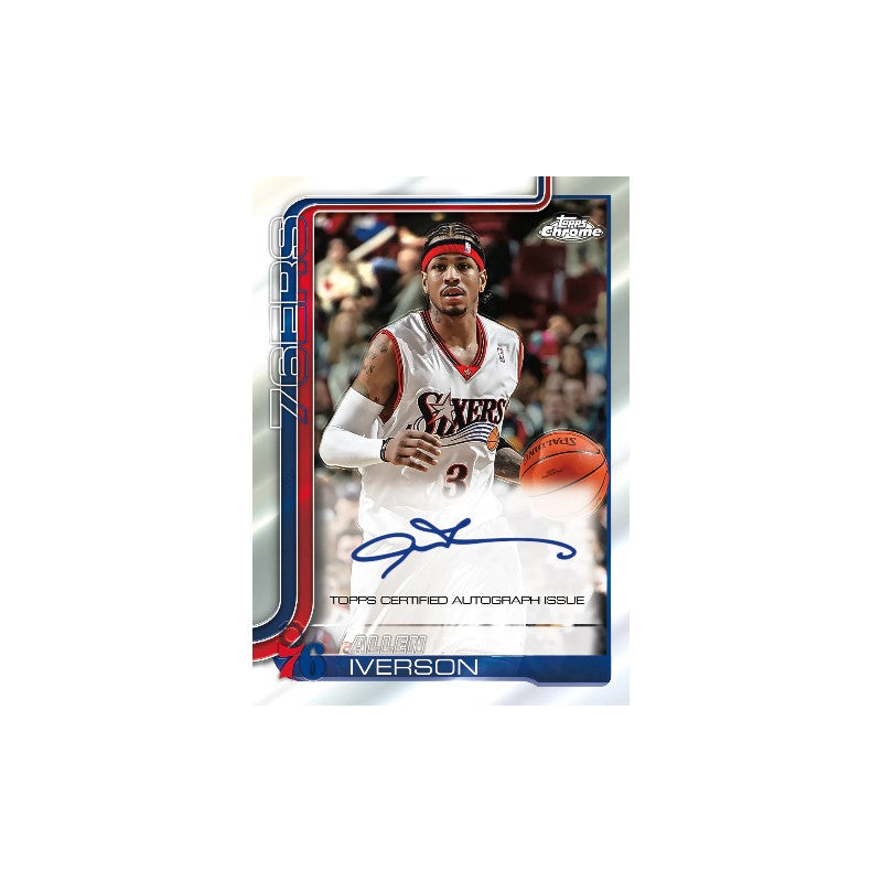 Forhåndssalg 18.12 - Topps Chrome NBA 25/26 Hobby Boks