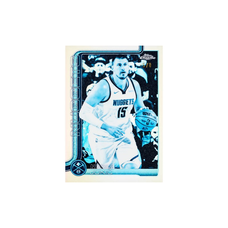 Forhåndssalg 18.12 - Topps Chrome NBA 25/26 Hobby Boks