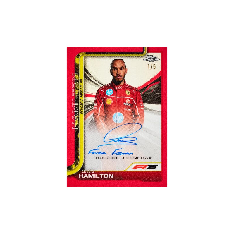 Forhåndssalg 22.01 - Topps Formula One Chrome 2025 Hobby Boks