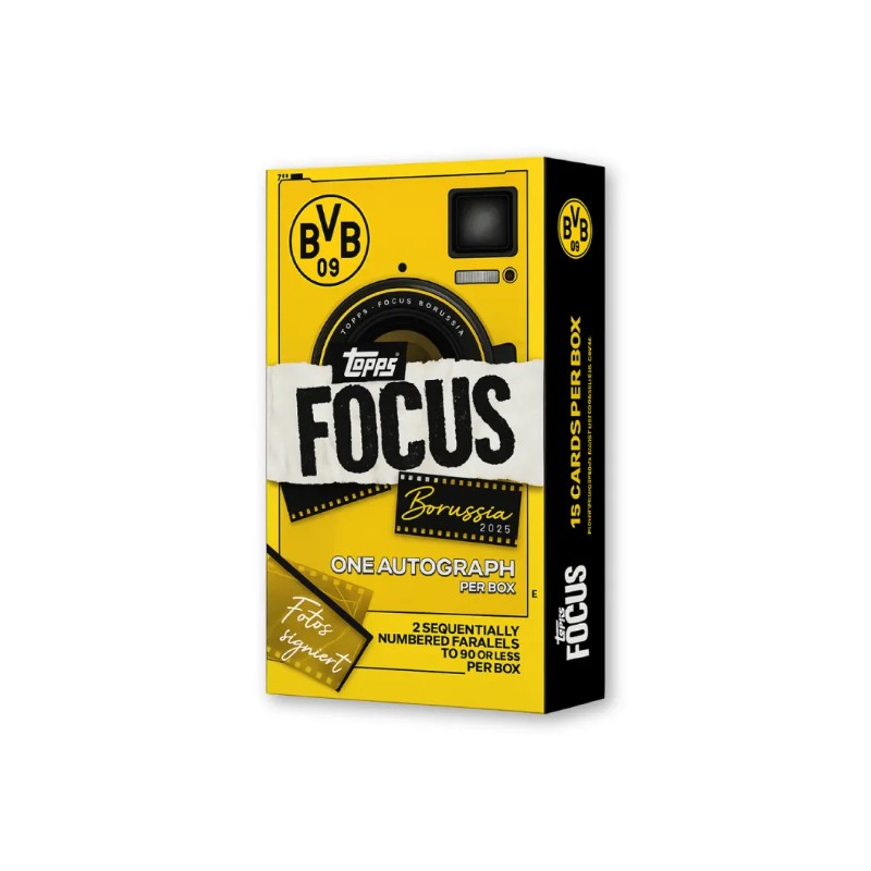 Topps BVB Dortmund Focus 25/26 Boks (LIVE)