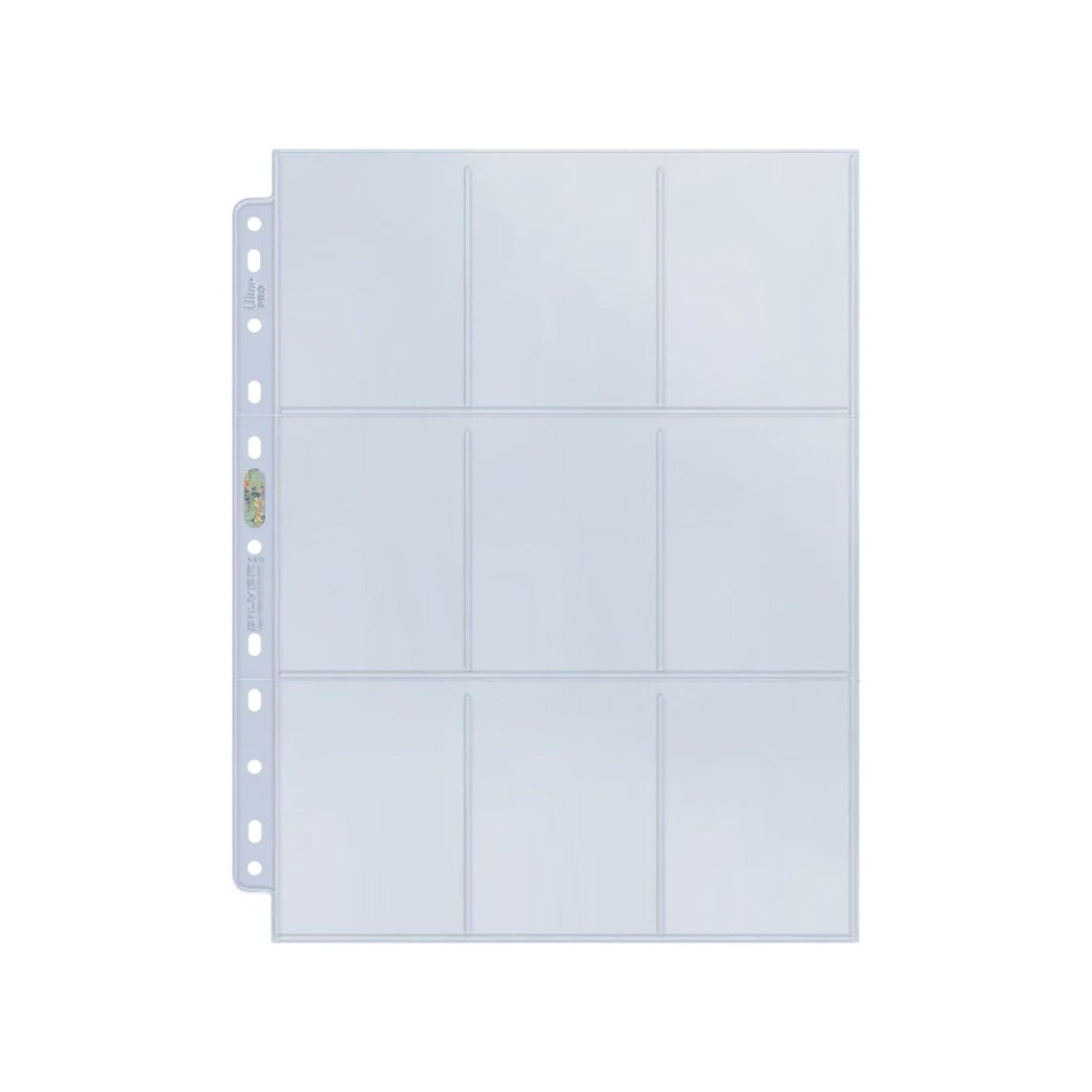 Ultra Pro - 9-lommes Platinum-side for standardstørrelse kort