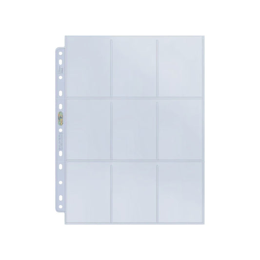 Ultra Pro - 9-lommes Platinum-side for standardstørrelse kort