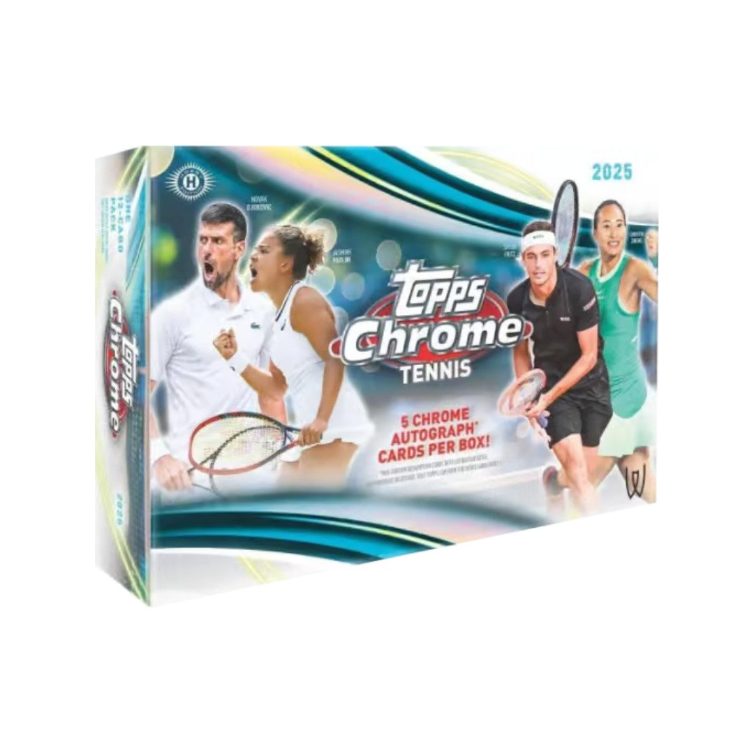 2025 Topps Chrome Tennis Breakers Delight Boks