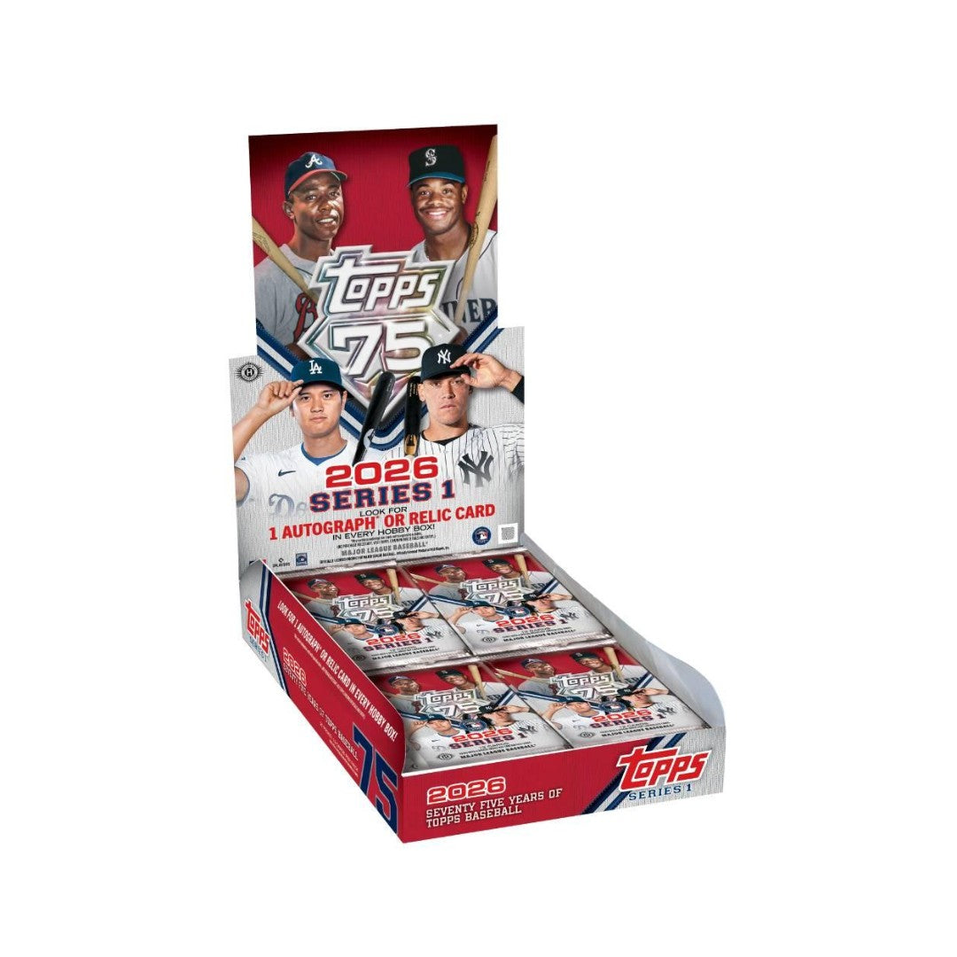 2026 Topps Series 1 Baseball Hobby Boks
