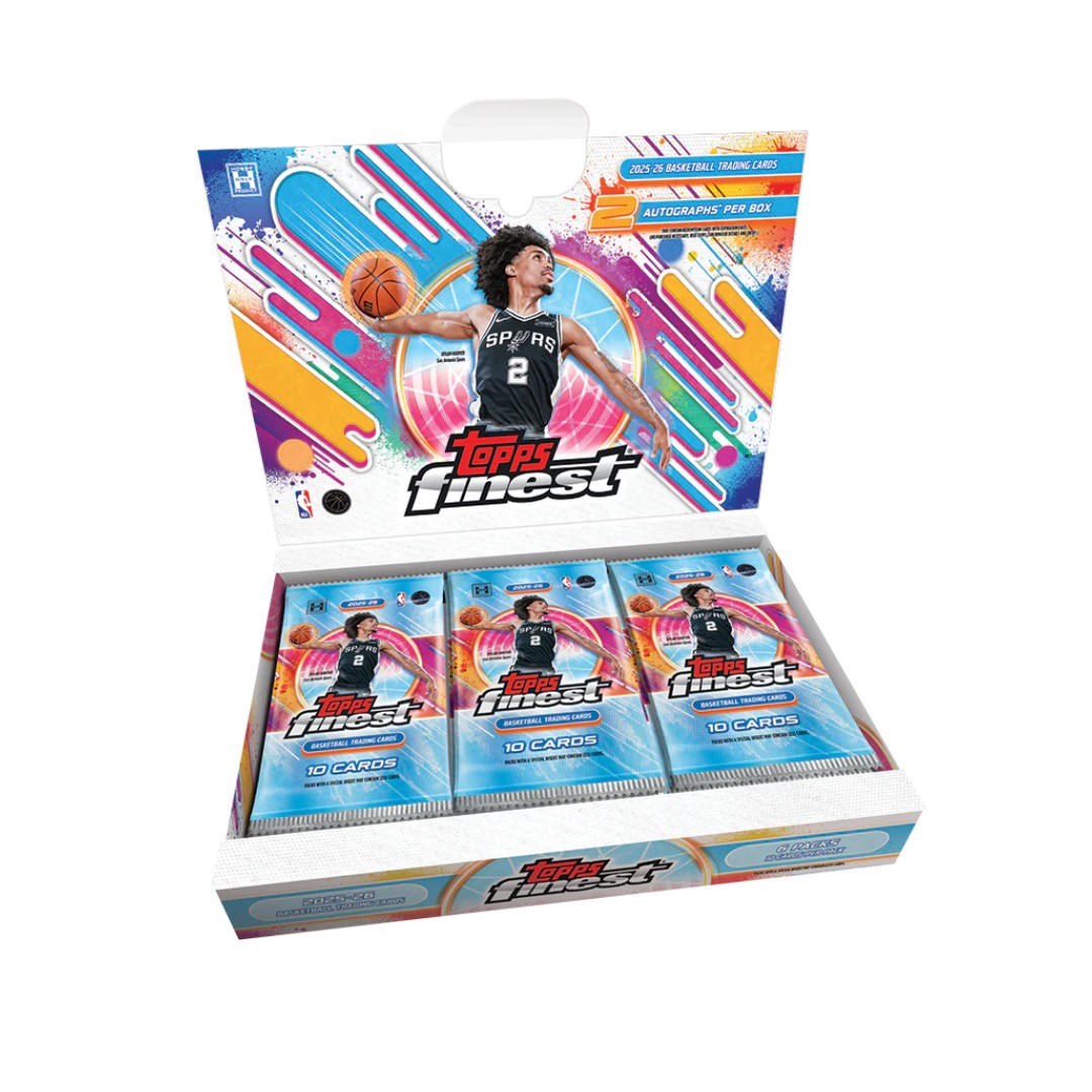 2025/26 Topps Finest Basketball - Hobby Boks (Live)