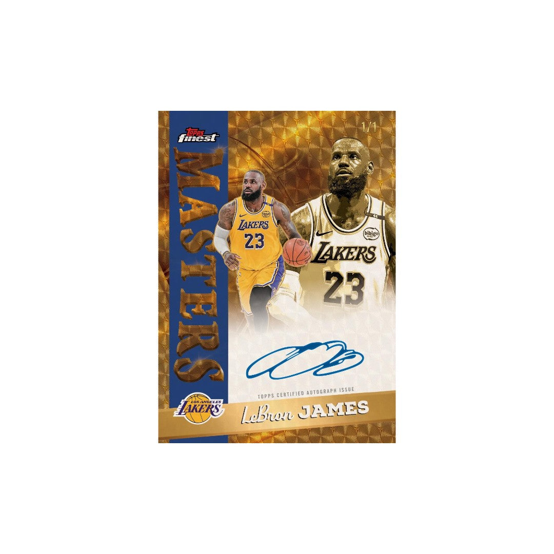 2025/26 Topps Finest Basketball - Hobby Boks (Live)