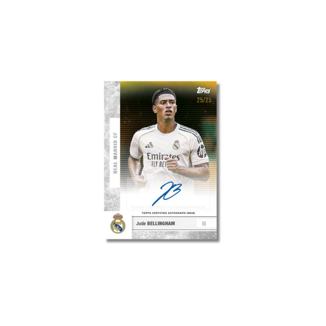Topps Real Madrid 2025/26 Team Set Boks: Release: 03.03
