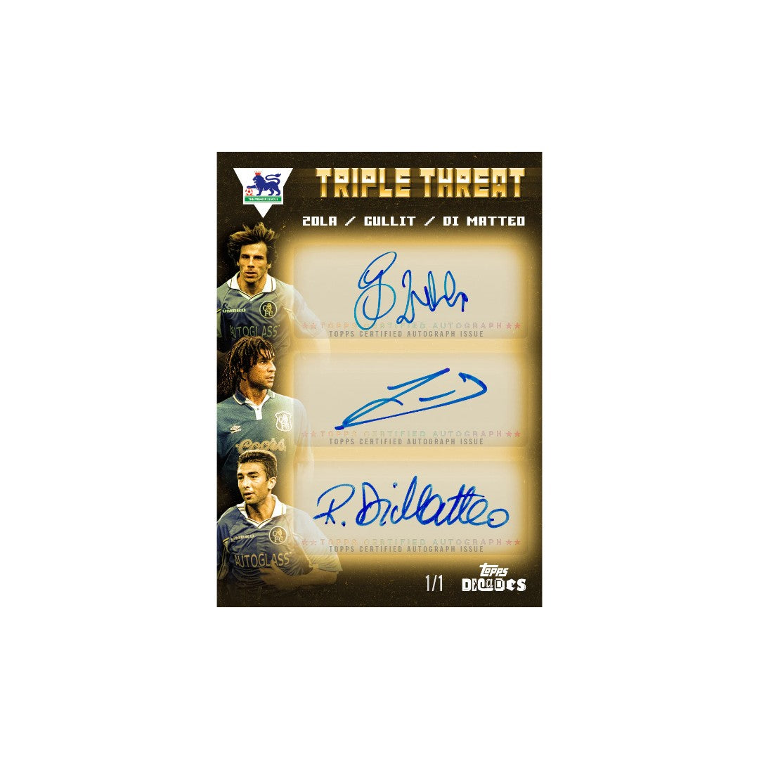 2025 Topps® Decades Premier League – 90’s Edition Boks - Kommer 26 Mars