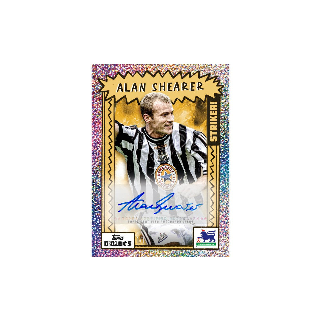 2025 Topps® Decades Premier League – 90’s Edition Boks - Kommer 26 Mars