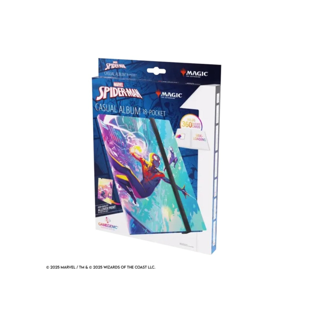 Gamegenic | Spider-Man / Spider-Gwen | Casual Album 18-Pocket Magic: The Gathering