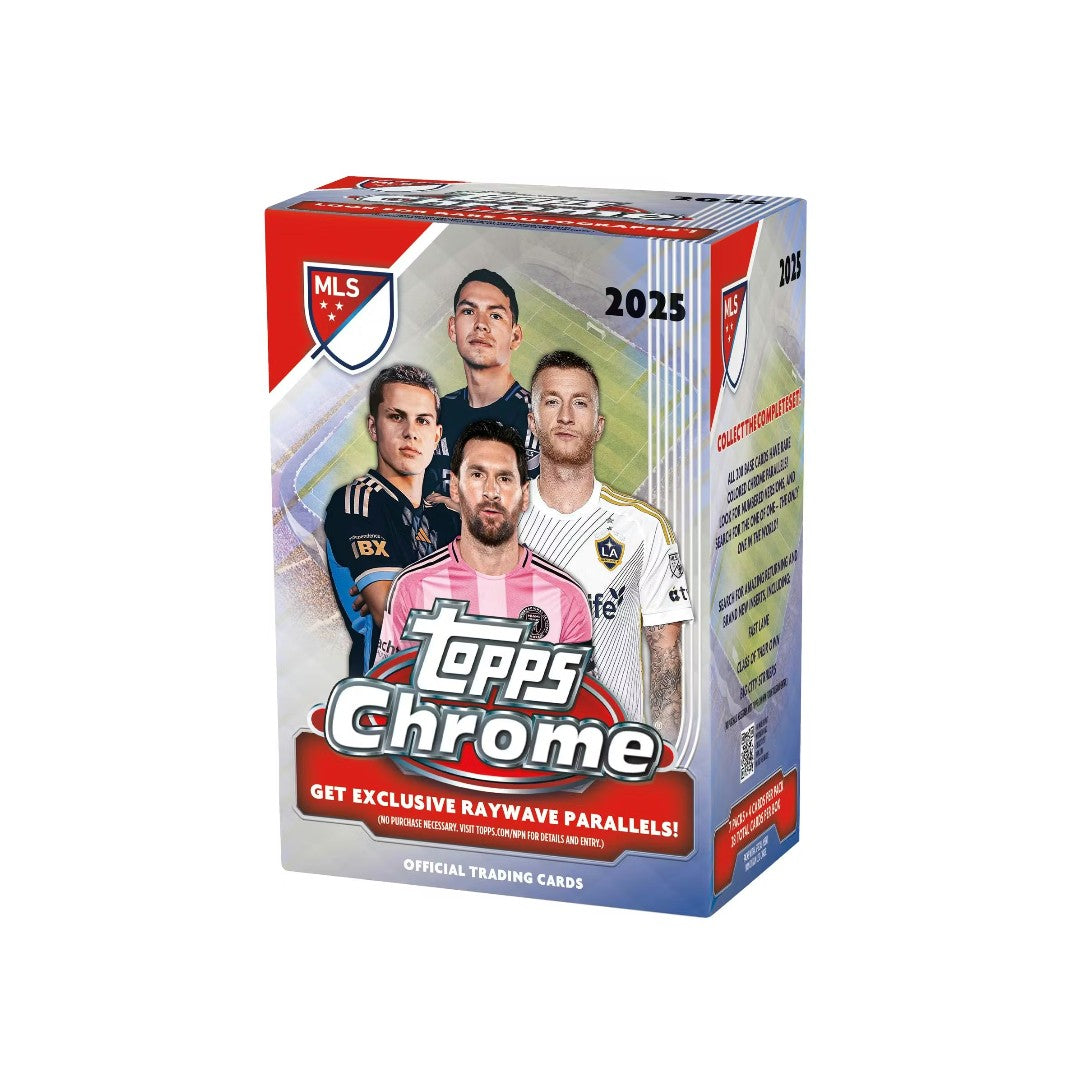 2025 Topps MLS Chrome Soccer Blaster Boks - Release: 24.03