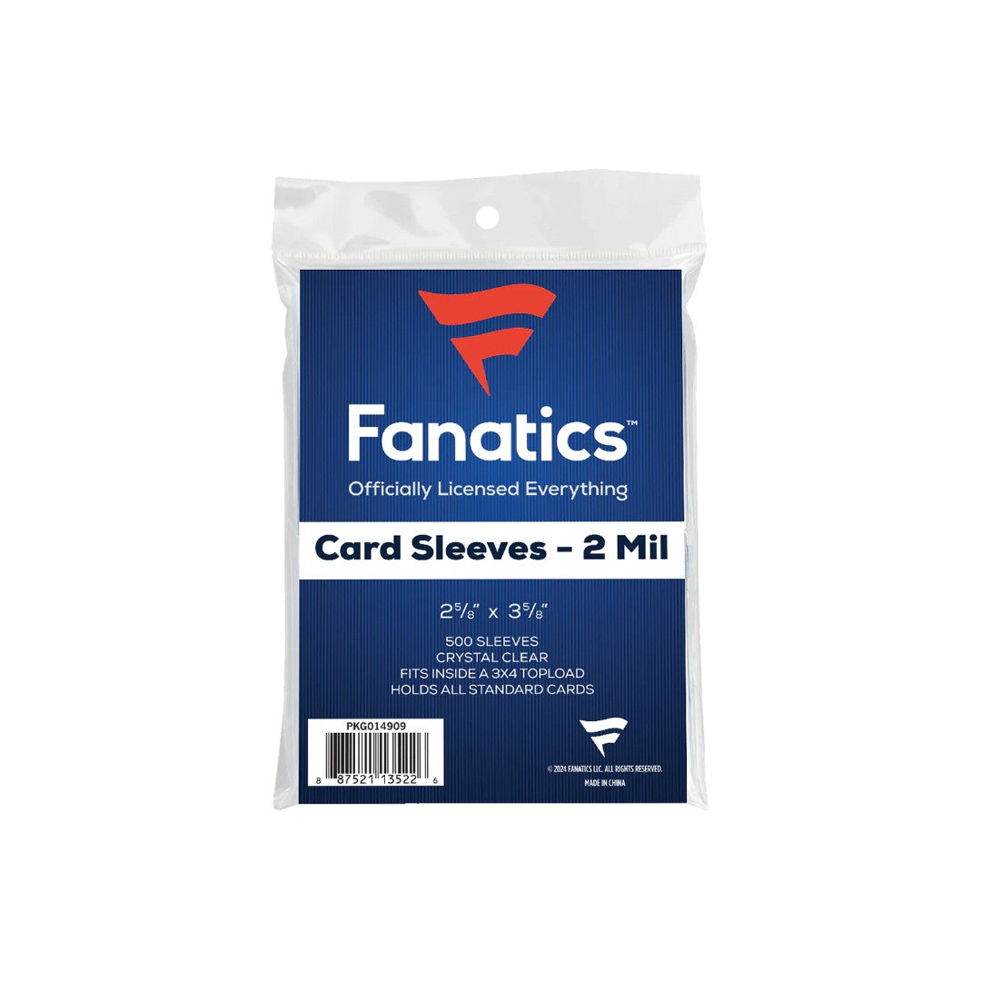 Fanatics Collectibles - Soft Sleeves - 500 stk i pakken (Forhåndsbestilling)