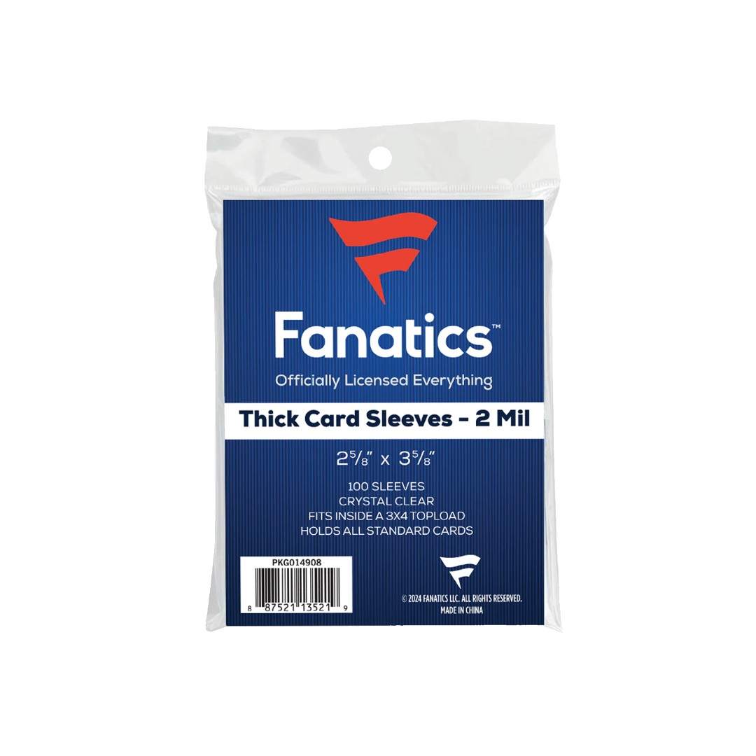 Fanatics Collectibles - Soft Sleeves - Thick 100 stk (Forhåndsbestilling)
