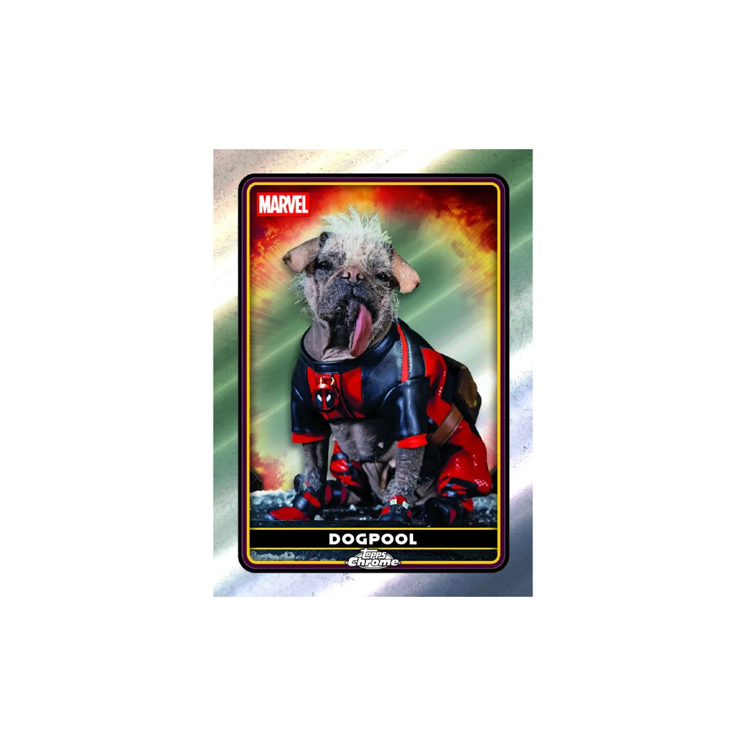 2025 Topps Deadpool Chrome Blaster Boks