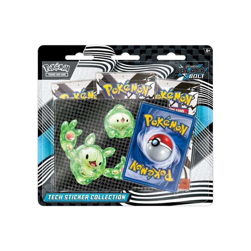 Pokemon Black Bolt Tech Sticker Collection