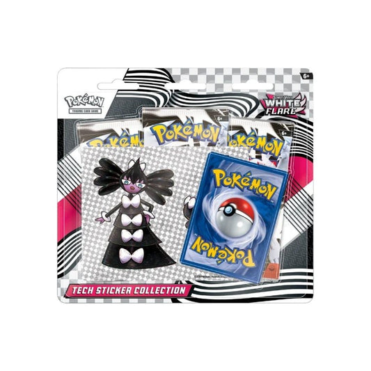 Pokemon White Flare Tech Sticker Collection