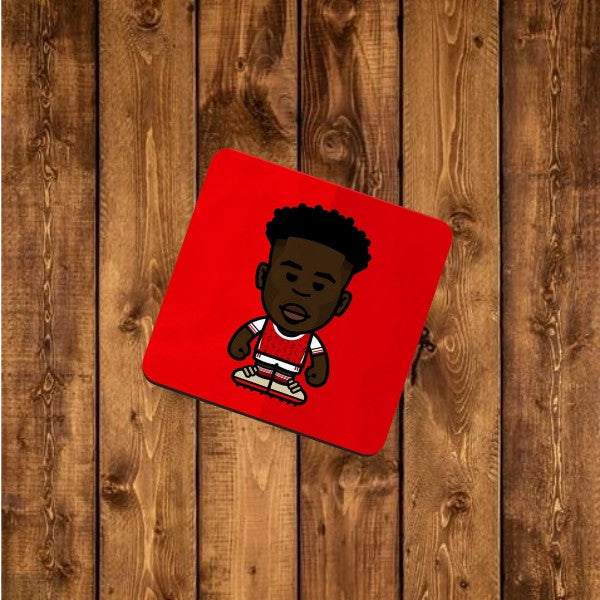 Bukayo Saka Coaster - Arsenal