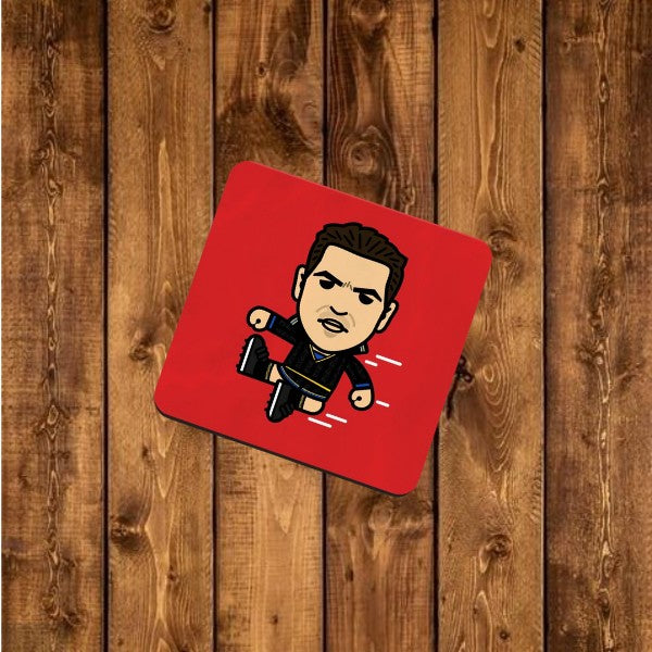 Eric Cantona "Kung Fu" Coaster - Manchester United