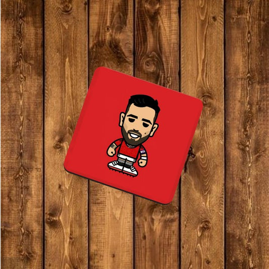 Bruno Fernandes Coaster - Manchester United