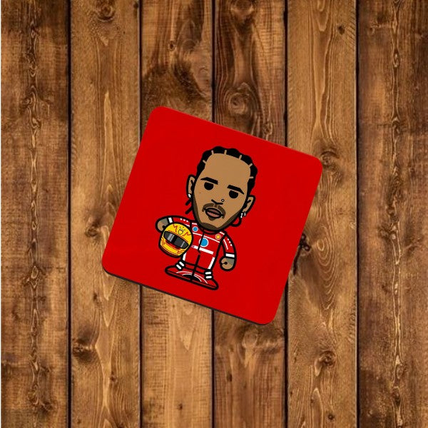 Lewis Hamilton Coaster - Farrari
