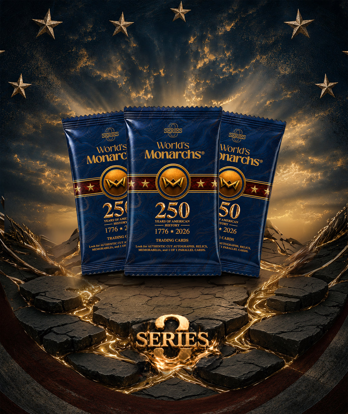 World's Monarchs - Serie 3 Box