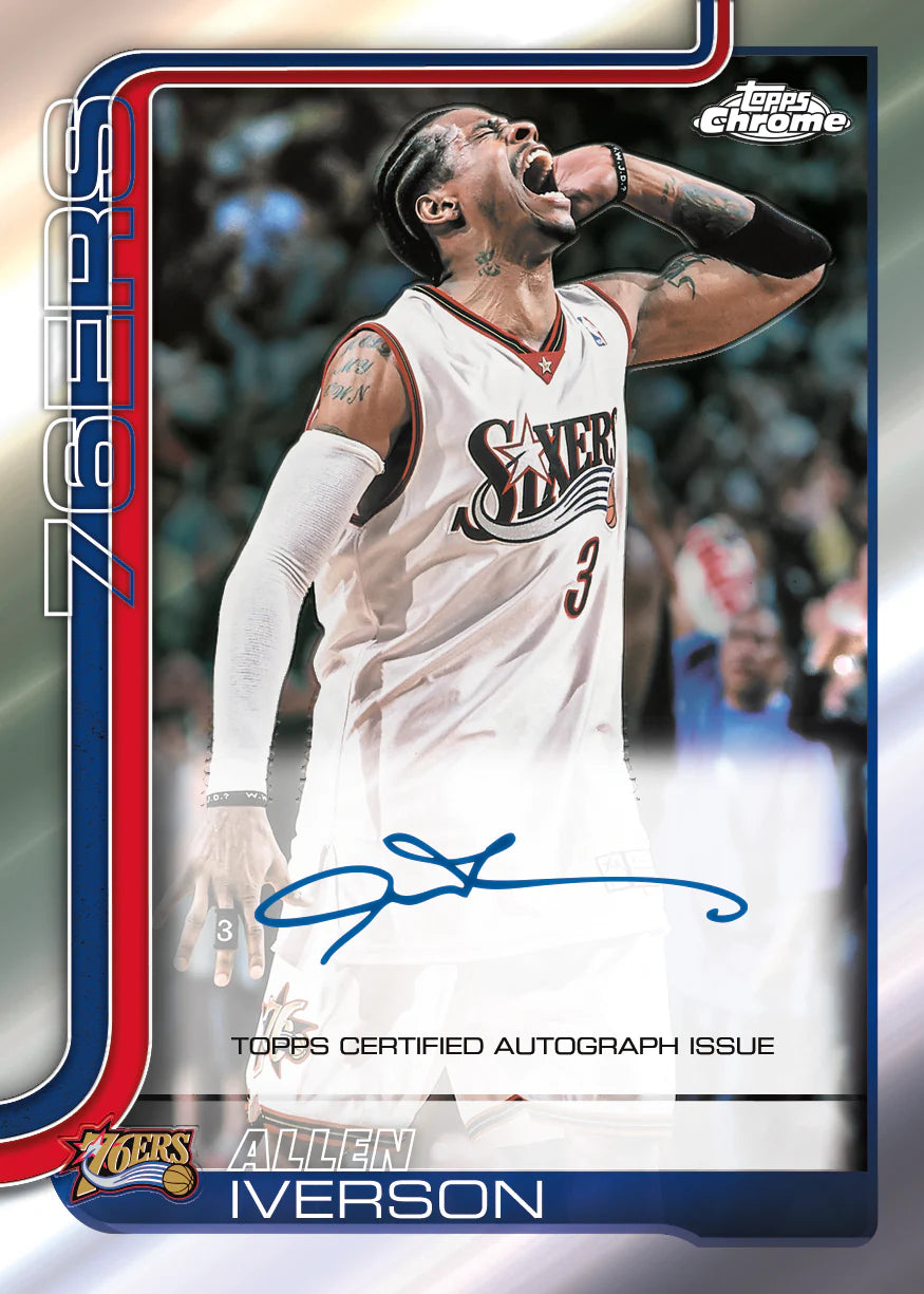 Topps NBA Chrome Updates 25-26 - Mega (Forhåndsbestilling)